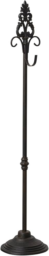 Wreath Stands for Display, Retro Black Standing Wreath Holder, Wrought Iron Wreath Hanger Stand, ... | Amazon (US)