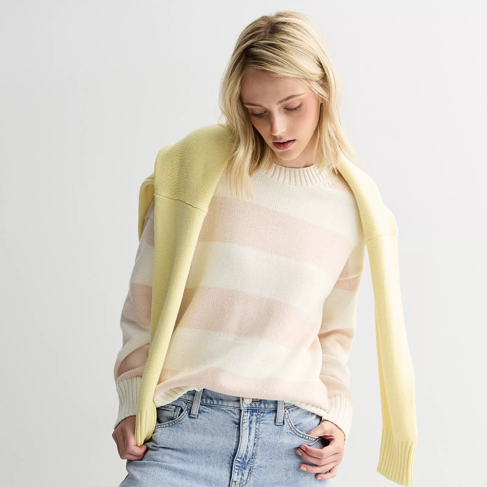 Juniors' SO® Crew Pullover Sweater | Kohl's