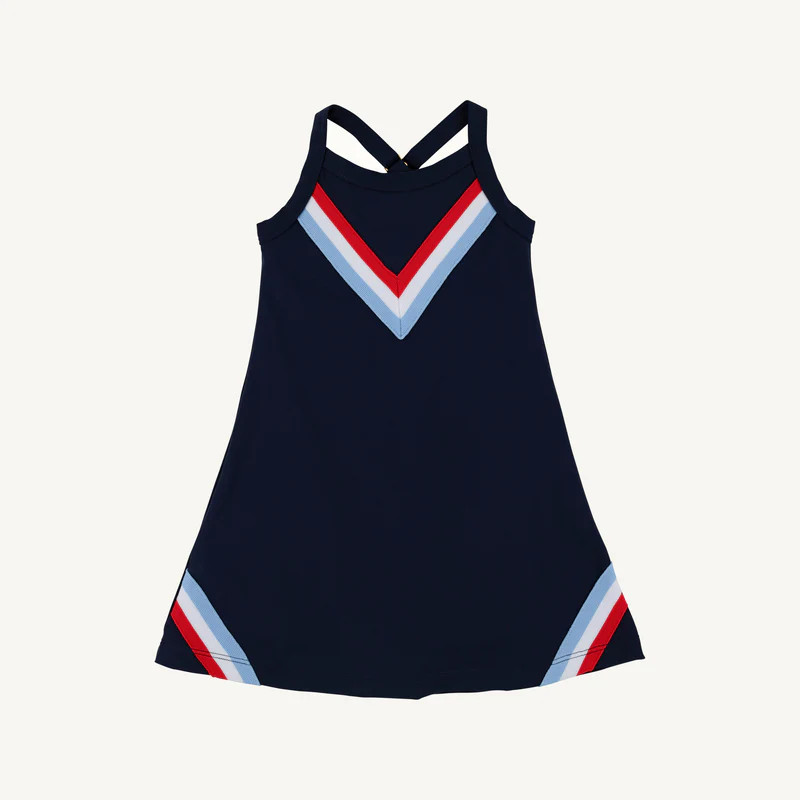 Prepletic\u2122 Little Miss Tennis Dress - Nantucket Navy, Richmo | The Beaufort Bonnet Company