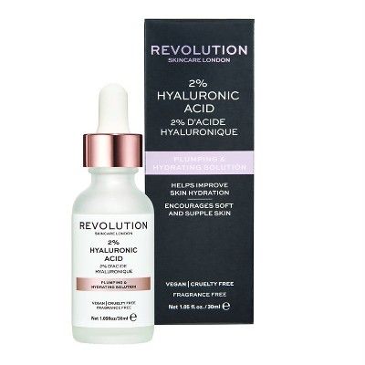 Makeup Revolution Skincare Plumping & Hydrating Serum - 2% Hyaluronic Acid - 1.01 fl oz | Target