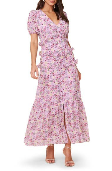 Priscilla Floral Ruffle Tiered Maxi Dress | Nordstrom