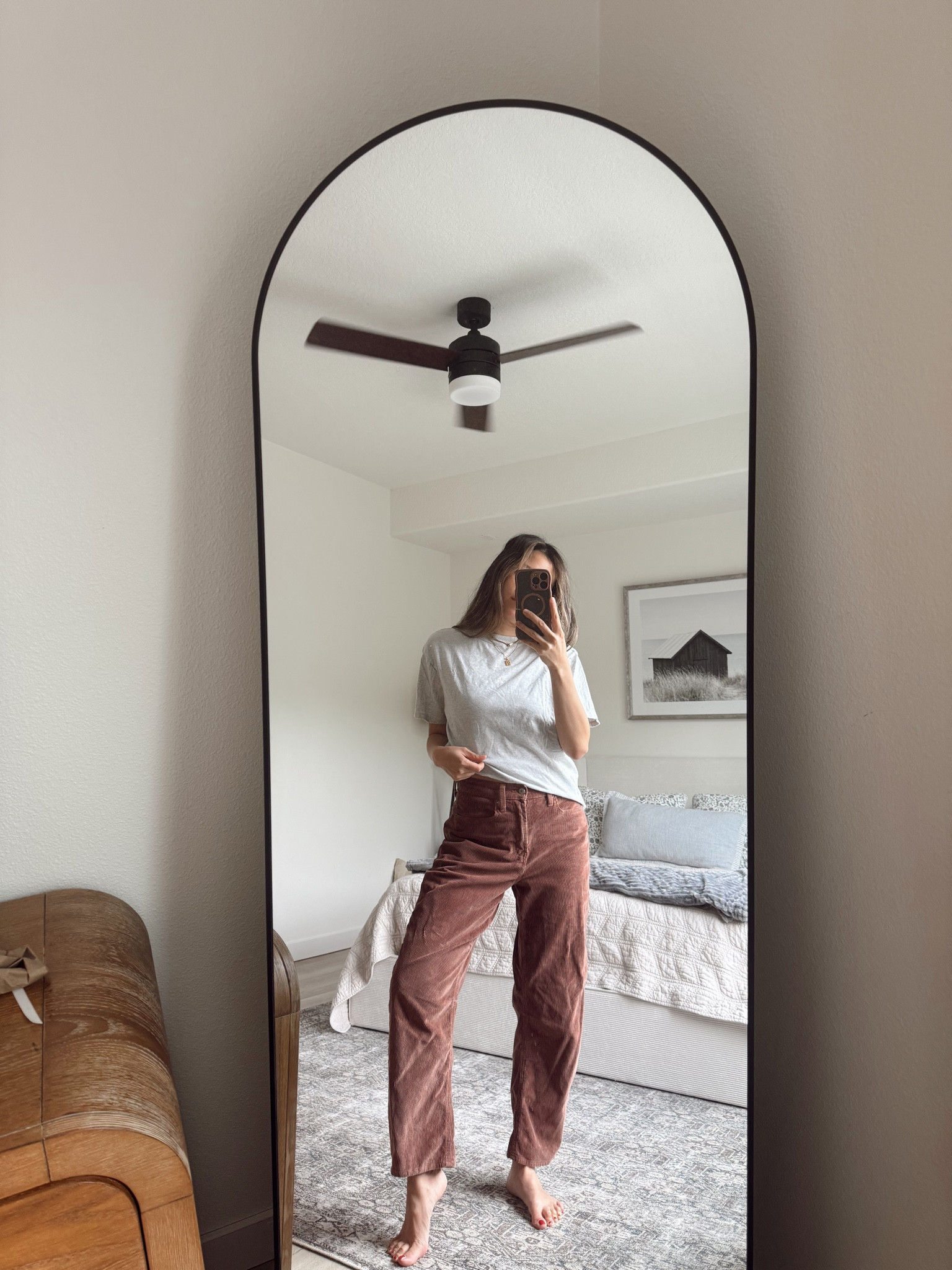 Casual and comfy OOTD. These pants are worn in all four seasons. So soft, slightly barreled, corduroy and ribbed like! Size 4. I’m 117lb 5’3” for reference.

#LTKootd #LTKgrwm #LTKmomlife