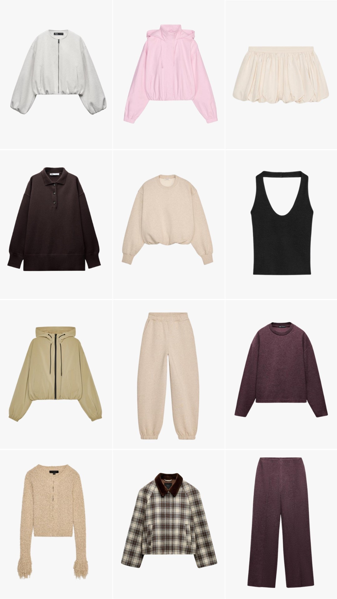 Recent Zara purchases