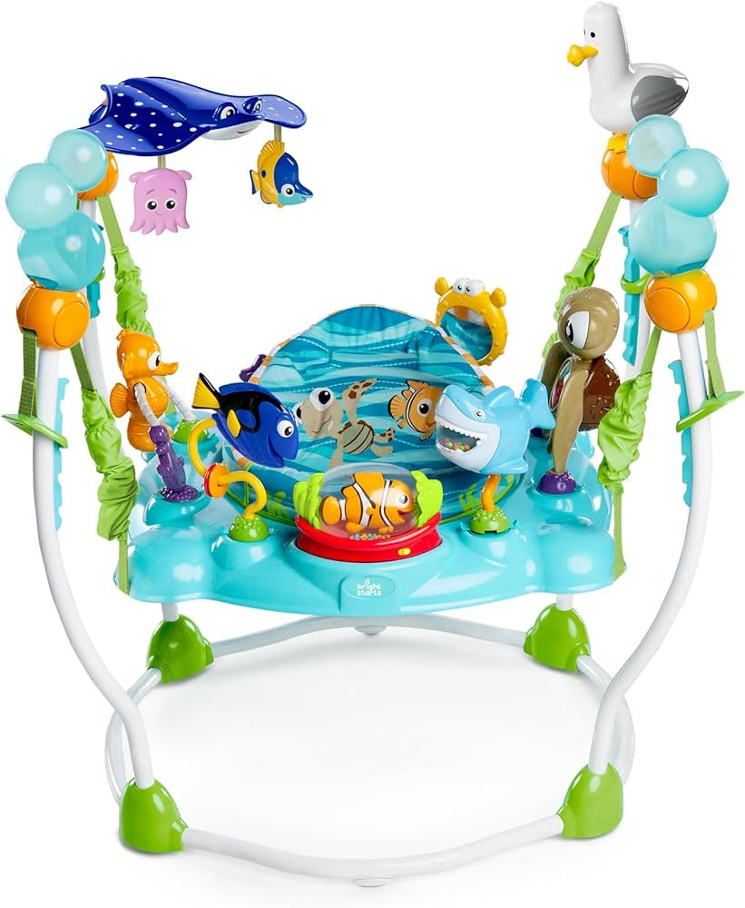 Bright Starts Disney Baby Finding Nemo Sea of Activities Baby Activity Center Jumper with Interac... | Amazon (US)