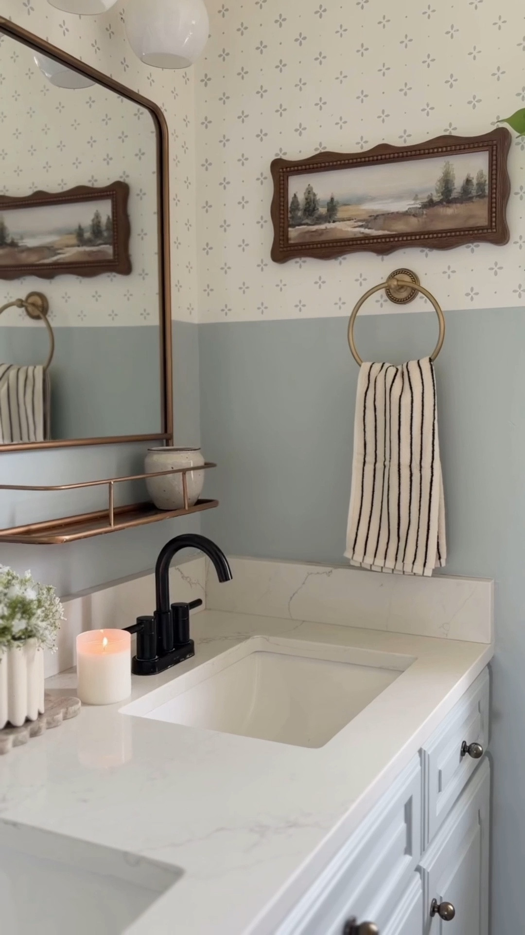 I know these kids can care less about any of this. If I’m going to have to spend any time cleaning something, I want it to be pretty.

I found a few things while I was out visiting my friend (Hobby Lobby) to make some final touches on this bathroom update.

I can’t link what I found at Hobby Lobby but I did find similar items.

I don’t mind cleaning this bathroom so much anymore 

#LTKHome #LTKSaleAlert