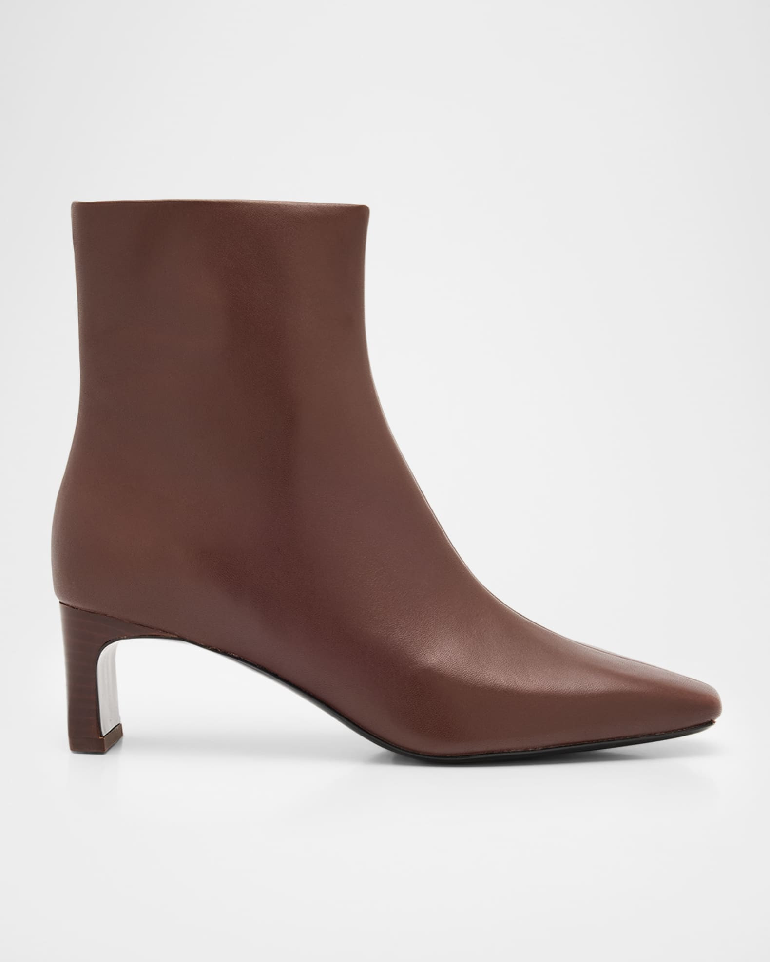 Avery Leather Zip Ankle Boots | Neiman Marcus