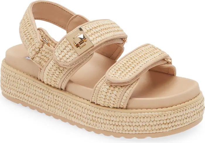 Bigmona Raffia Slingback Platform Sandal (Women) | Summer Sandals | Sandals Spring #LTKshoecrush | Nordstrom
