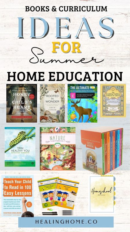 Are you doing home education this summer for early elementary or preK? Here are some fun books and curriculum to consider!

#LTKhome #LTKkids #LTKfamily