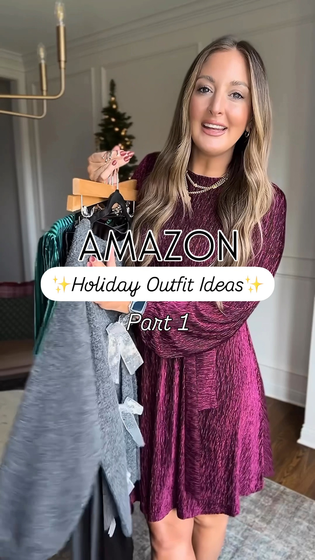 Amazon Holiday Outfit Ideas Part One! Gorgeous dresses, perfect Office Holiday Party outfits, Christmas mass, wedding guest dresses and winter date night! 

All fit true to size!



#LTKHoliday #LTKStyleTip #LTKVideo