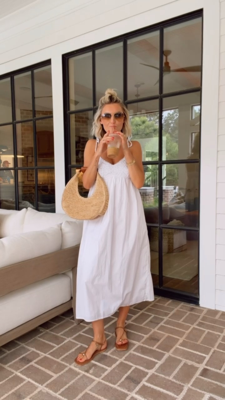 This white midi dress is such a great dress to have for the summer! Love the crochet details at the top! Wearing S! 

Loverly Grey, summer dress, white dress, finds under $50, vacation looks 

#LTKSeasonal #LTKootd
