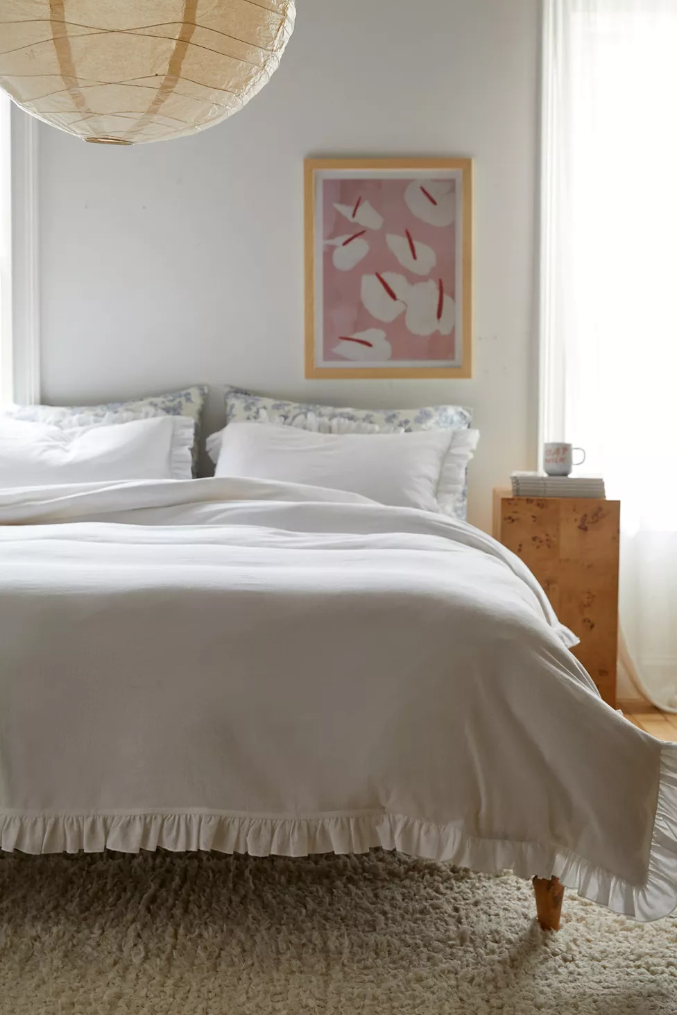 Cottage Ruffle Duvet Cover | Urban Outfitters (US and RoW)