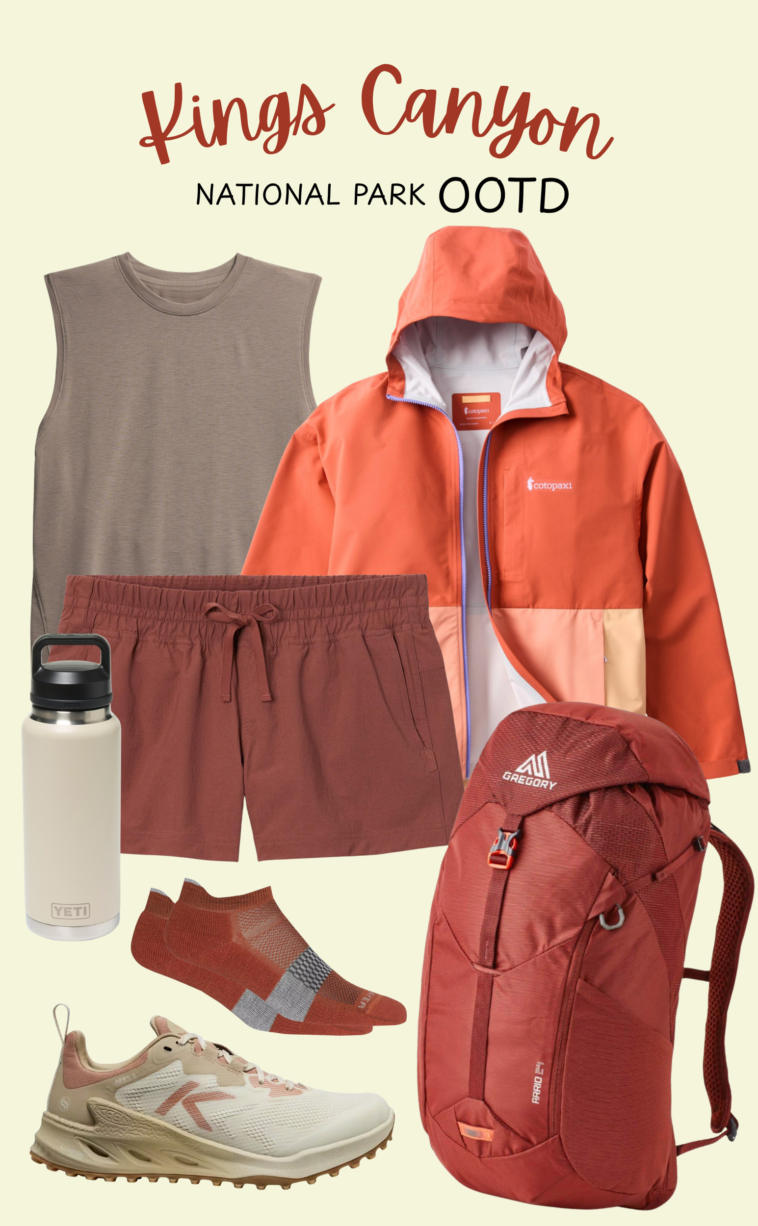 Kings Canyon National Park Outfit🌲🤎

kings canyon national park outfit, hiking outfit inspo, national park outfit ideas, outdoor girl aesthetic, hiking gear, neutral hiking outfit, adventure outfit ideas, rei finds, hiking style, mountain outfit inspiration  

 #LTKootd #LTKActive #LTKTravel