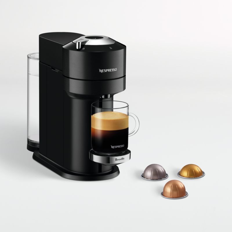 Nespresso by Breville Classic Black Vertuo Next Premium Coffee and Espresso Machine + Reviews | C... | Crate & Barrel