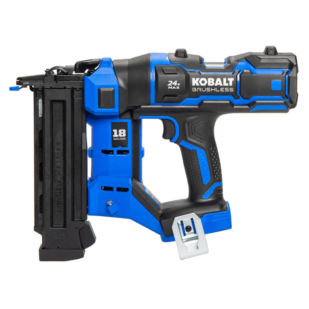 Kobalt XTR 2-1/8-in 18 -Gauge Cordless Straight Brad Nailer | KNA 124B-03 | Lowe's