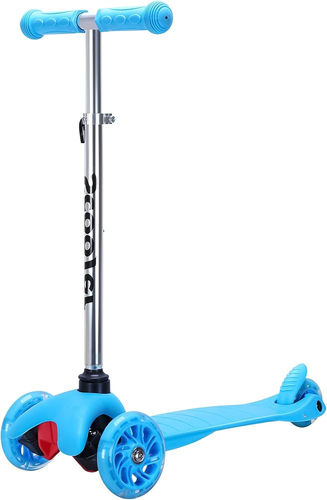 Kick Scooter for Kids, Wheel with Brake, Adjustable Height Handlebar, Foldable, Lightweight, Aged... | Amazon (US)