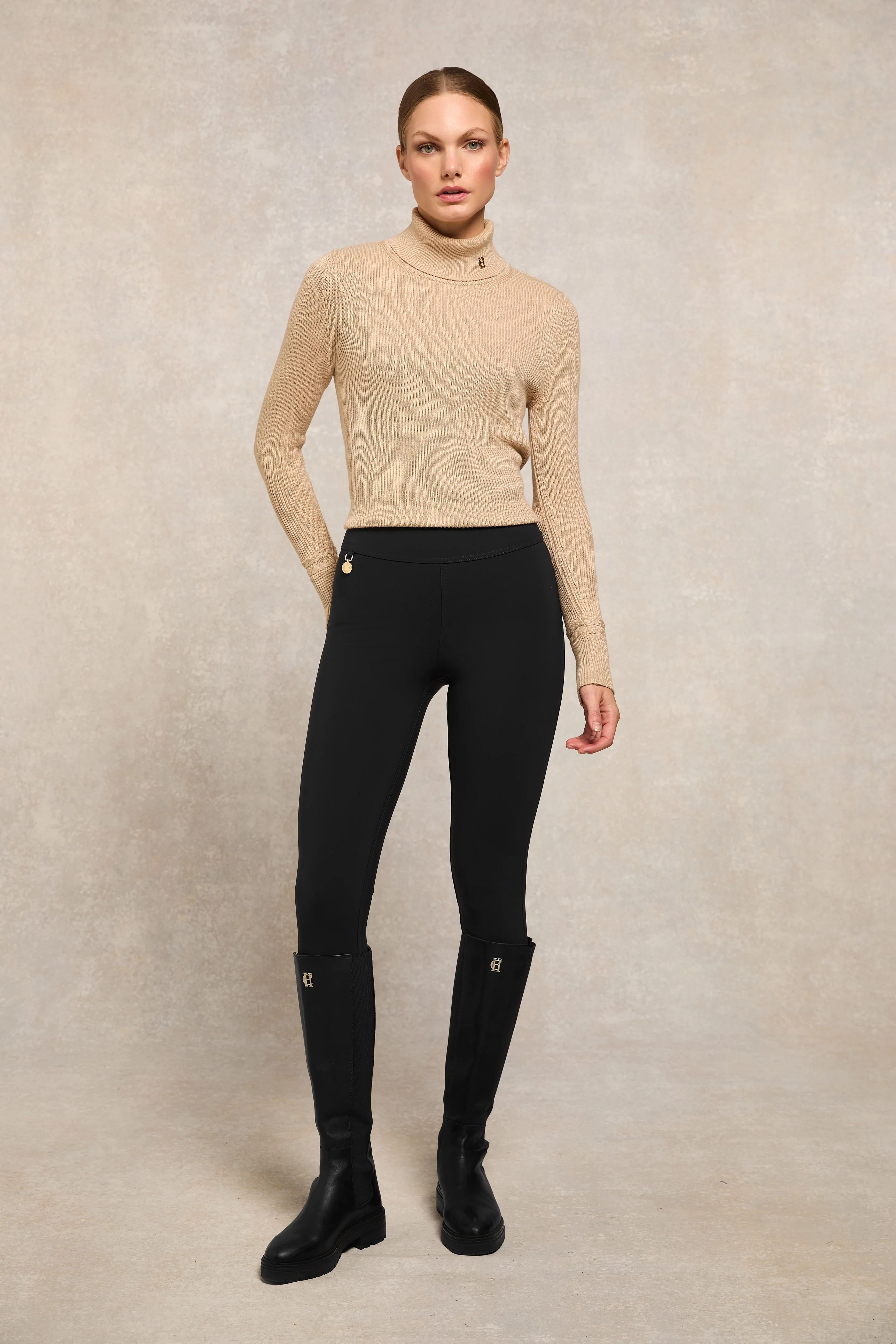 Contour Legging (Black) | Holland Cooper