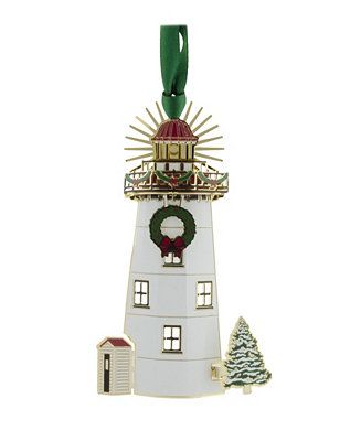 ChemArt Holiday Lighthouse Ornament & Reviews - Home - Macy's | Macys (US)