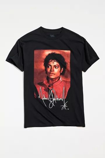 Michael Jackson Photo Tee | Urban Outfitters (US and RoW)