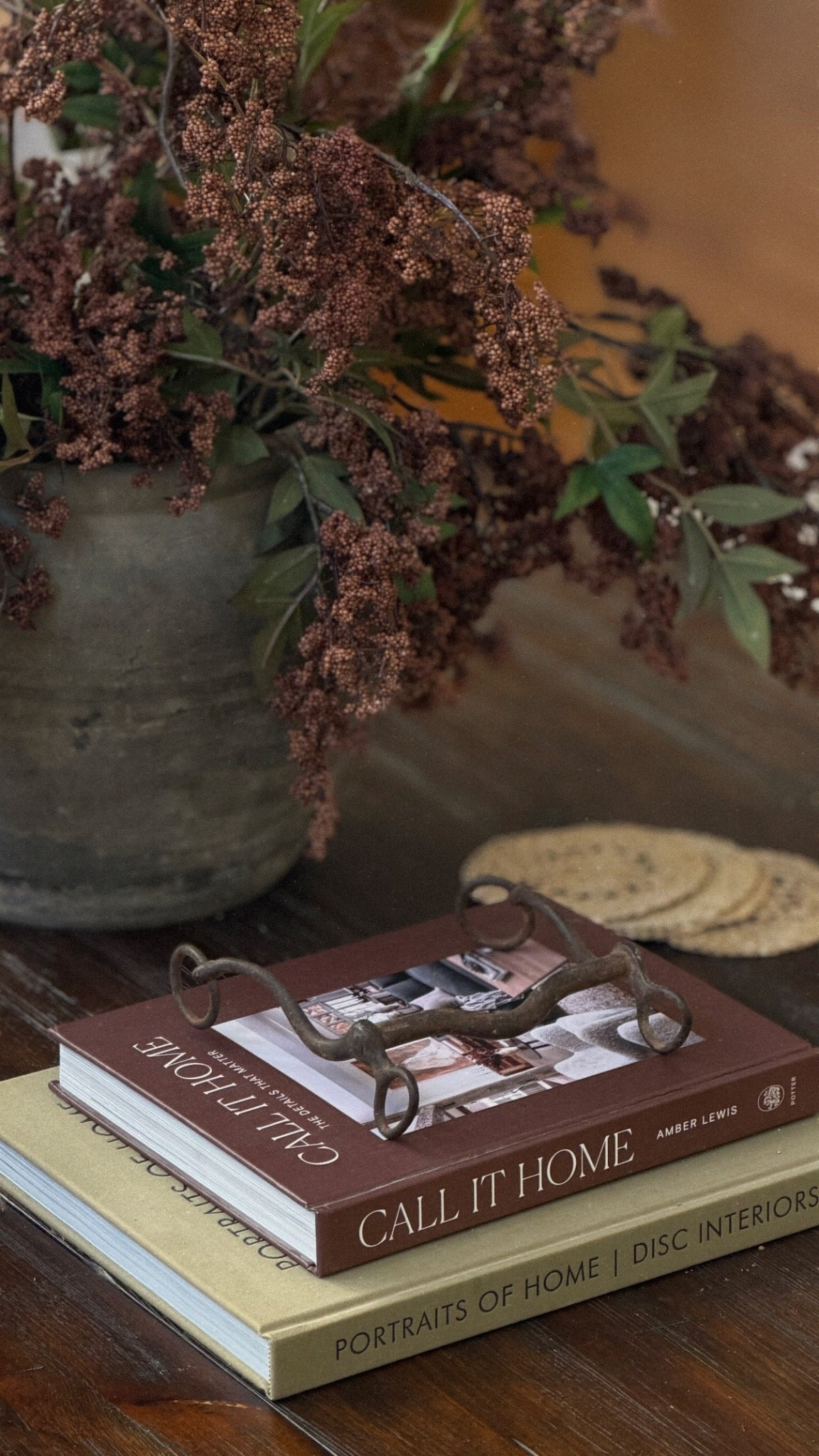 Keeping things simple post holiday January decor. I love these berry stems so much they’re warm and are the perfect touch while I wait for spring!

Ps my coasters are $10 off right now!

#LTKSaleAlert #LTKHome