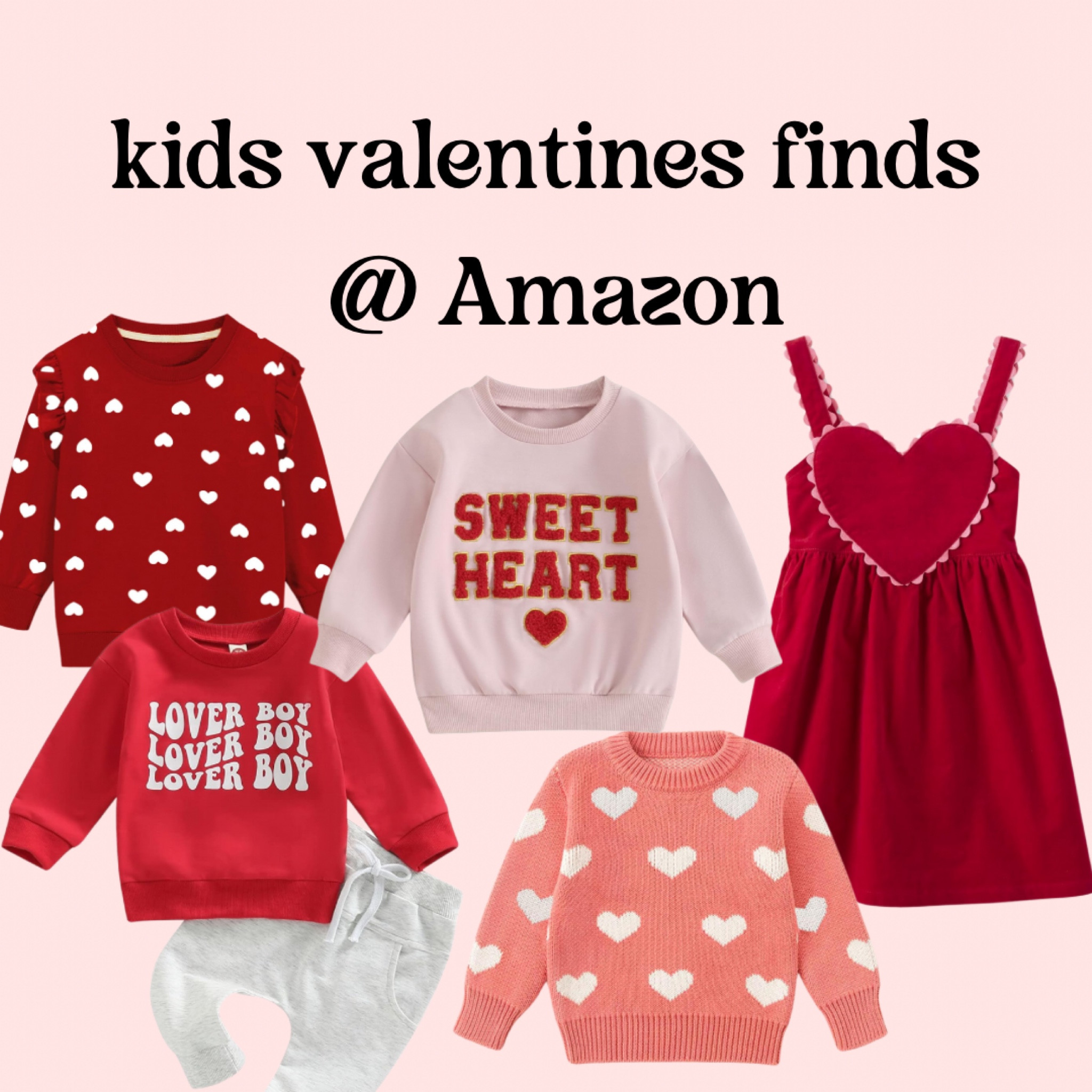 Baby-toddler-kids Valentine fits! All on Amazon!

#LTKstyletip #LTKSeasonal #LTKfindsunder50
