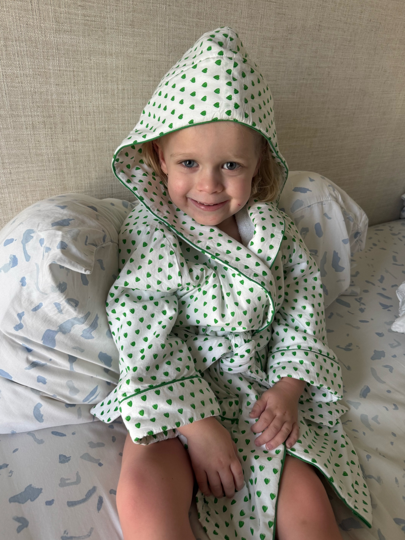 Good thing she’s cute!