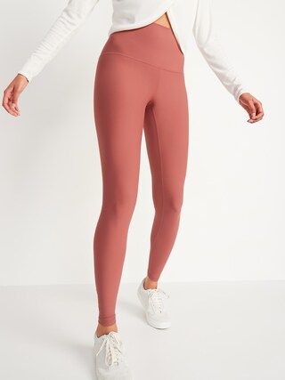 Extra High-Waisted Powersoft Light Compression Hidden-Pocket Leggings for Women | Old Navy (US)