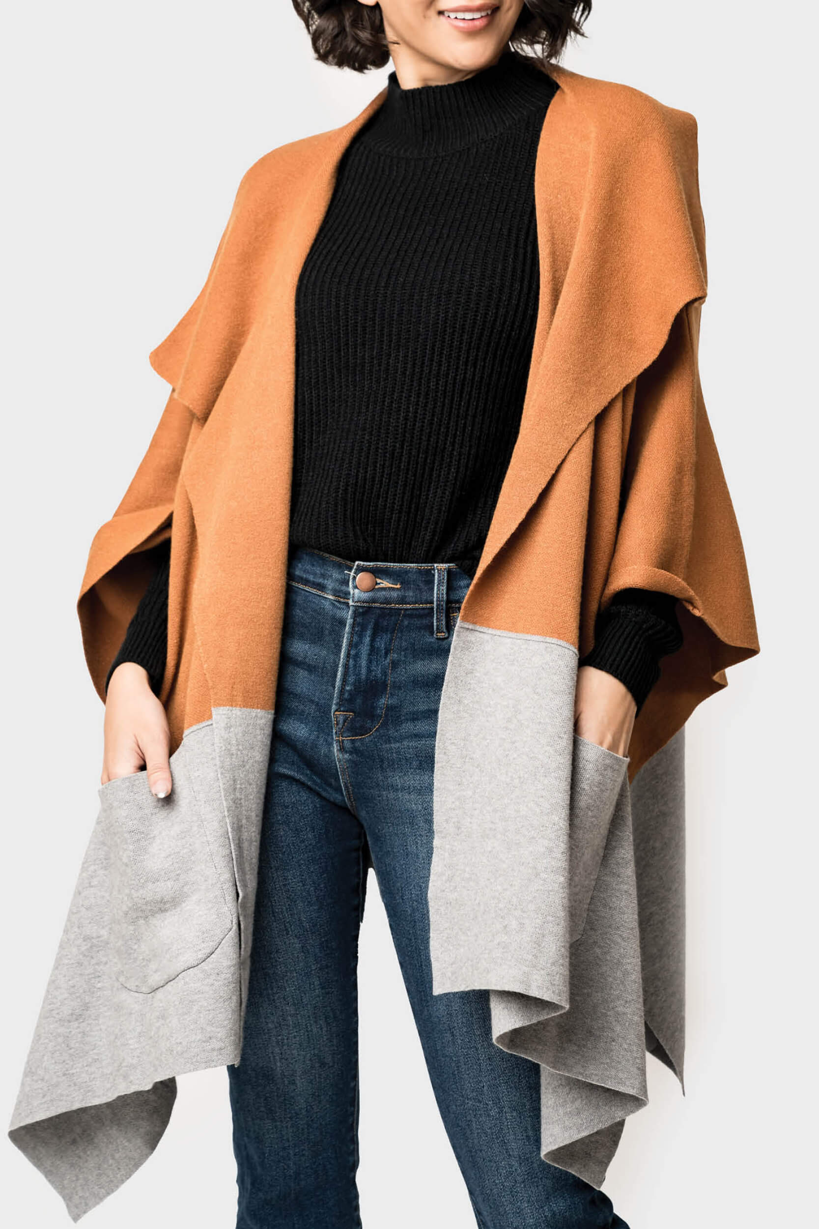 Double Knit Cape | Gibson