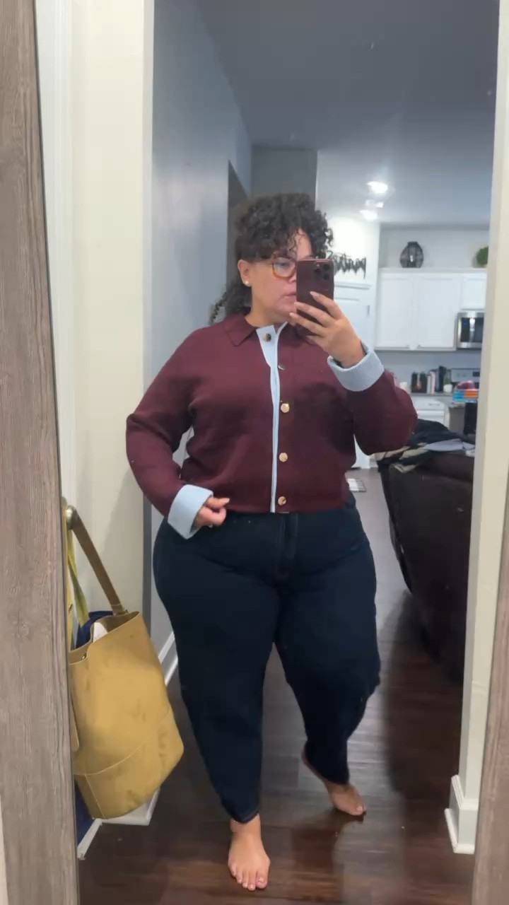 This @Walmart sweater jacket is such an easy fall piece 🤎 Love it with jeans for a simple everyday look.

#WalmartStyle #FallOutfit #EverydayStyle #PlusSizeFashion 

 #LTKSeasonal #LTKU #LTKPlusSize