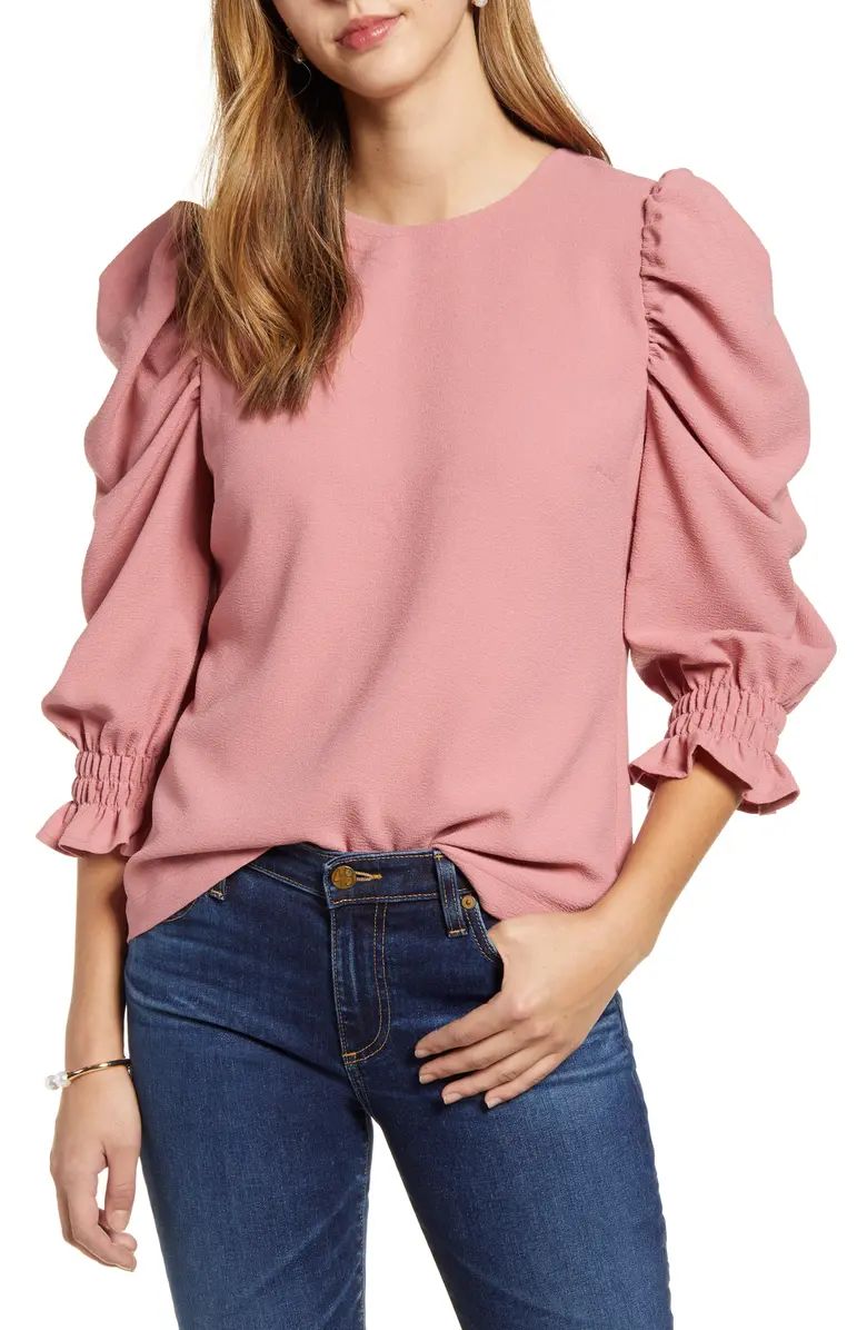 Puff Sleeve Top | Nordstrom