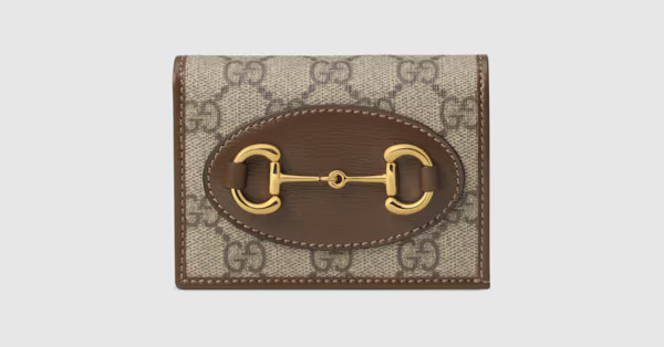 Gucci Horsebit 1955 card case wallet | Gucci (US)