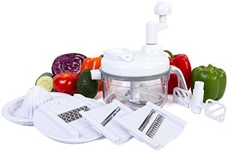 Ultra Chef Express Food Chopper – 7 in 1 Chopper, Mixer, Blender, Whipper, Slicer, Shredder and... | Amazon (US)