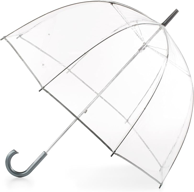 Women's Clear Bubble Umbrella – Transparent Dome Coverage – Large Windproof and Rainproof Can... | Amazon (US)