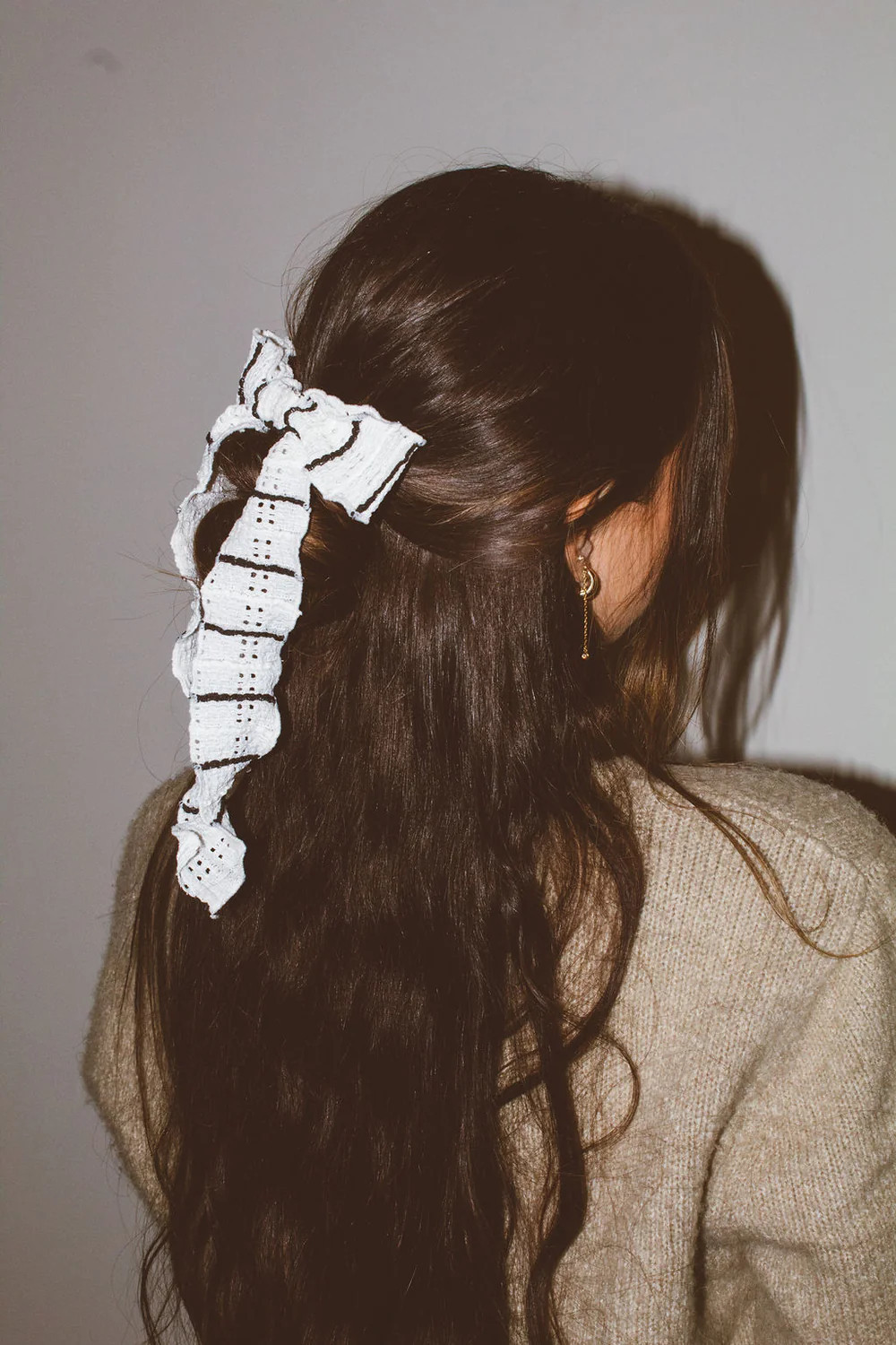 Seasonal Stripe Long Bow | Shop Andi
