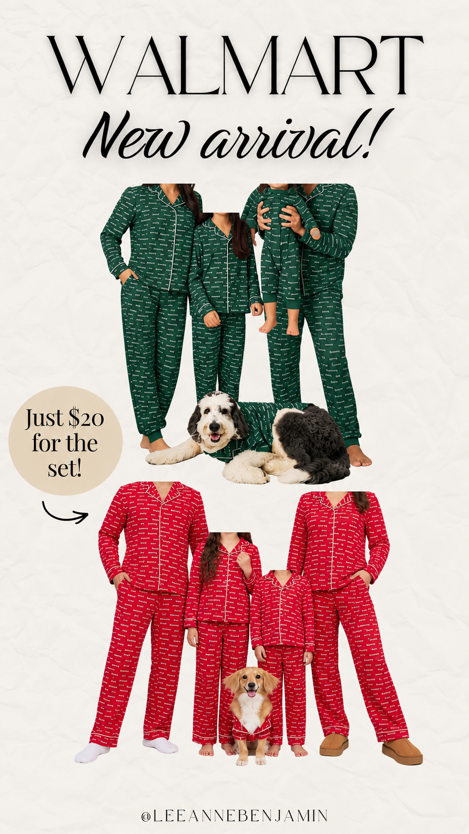 The cutest holiday pajamas for the whole family!  

 #LTKSeasonal #LTKBaby #LTKKids