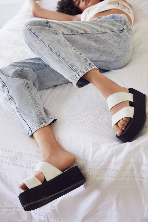 UO Ava Neoprene Platform Sandal | Urban Outfitters (US and RoW)