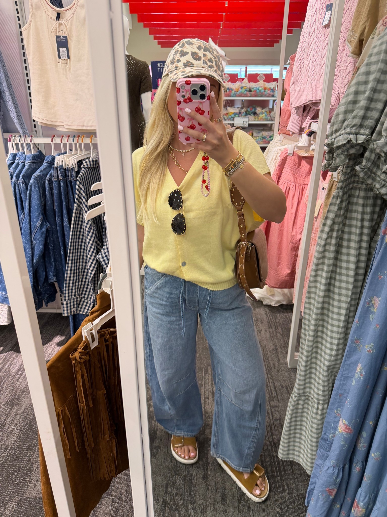 Spring outfit
Cardigan small
Xs barrel jeans 
Sandals tts

#LTKootd