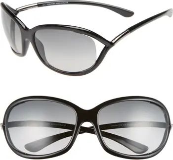 Tom Ford Jennifer 61mm Oval Oversize Frame Sunglasses | Nordstrom | Nordstrom