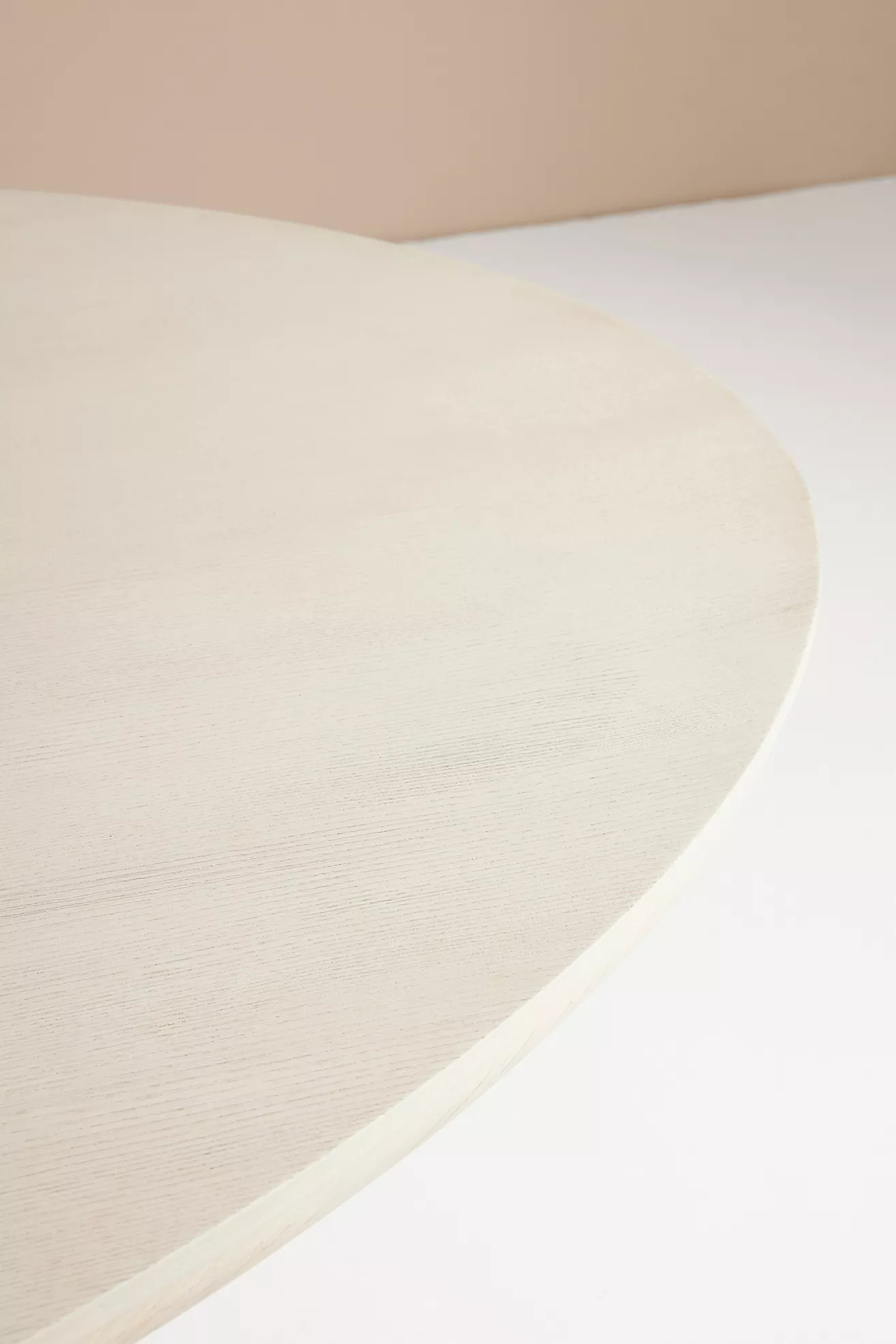 Sonali Oval 78" Pedestal Wood Dining Table | Anthropologie (US)