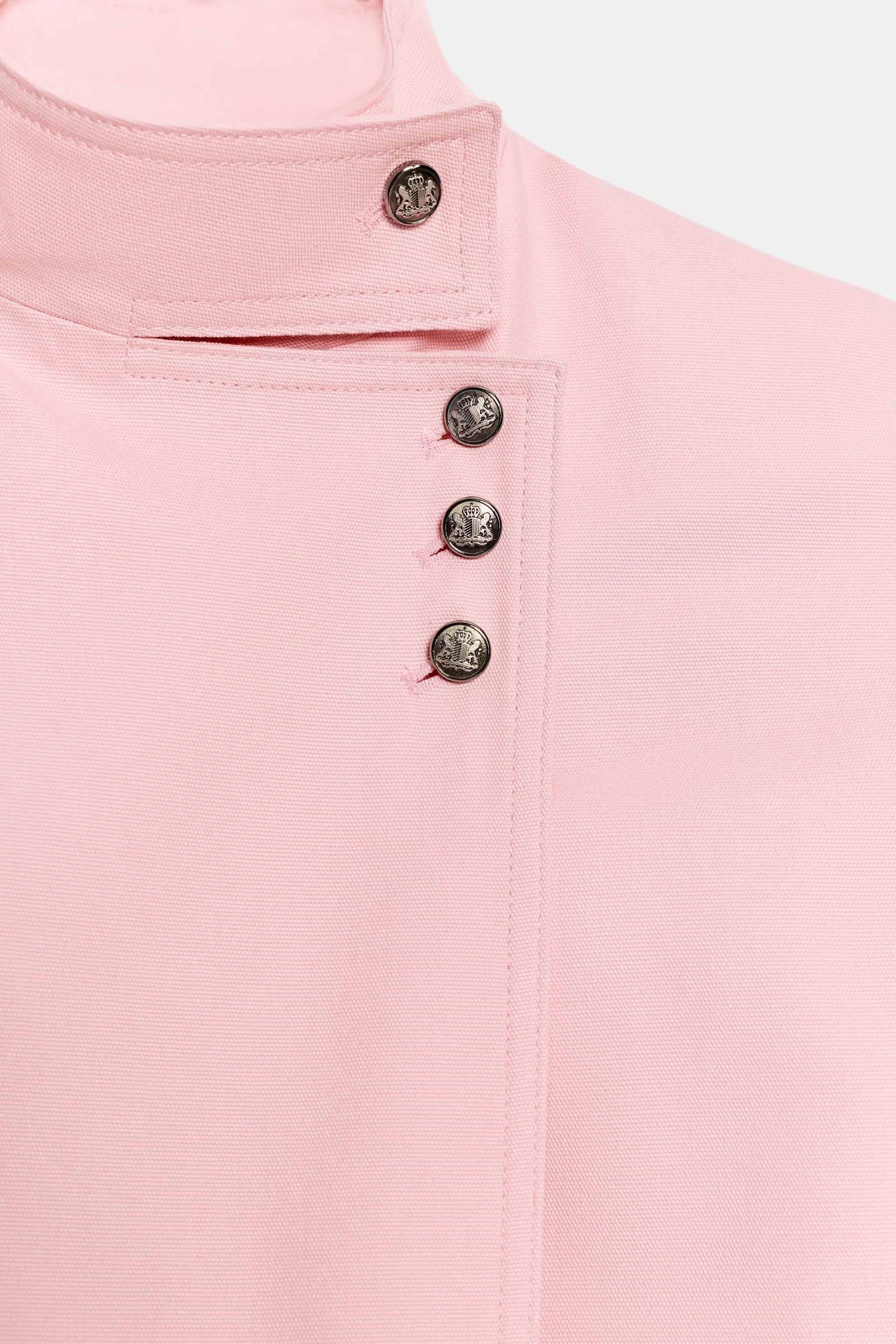 VESTE CROIS\u00c9E BOUTONS ZW COLLECTION | Zara FR