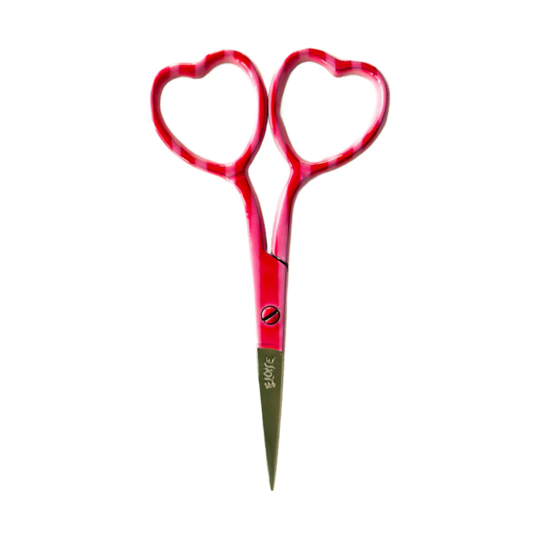 Eloise Stripe Heart Scissors | Penny Linn Designs