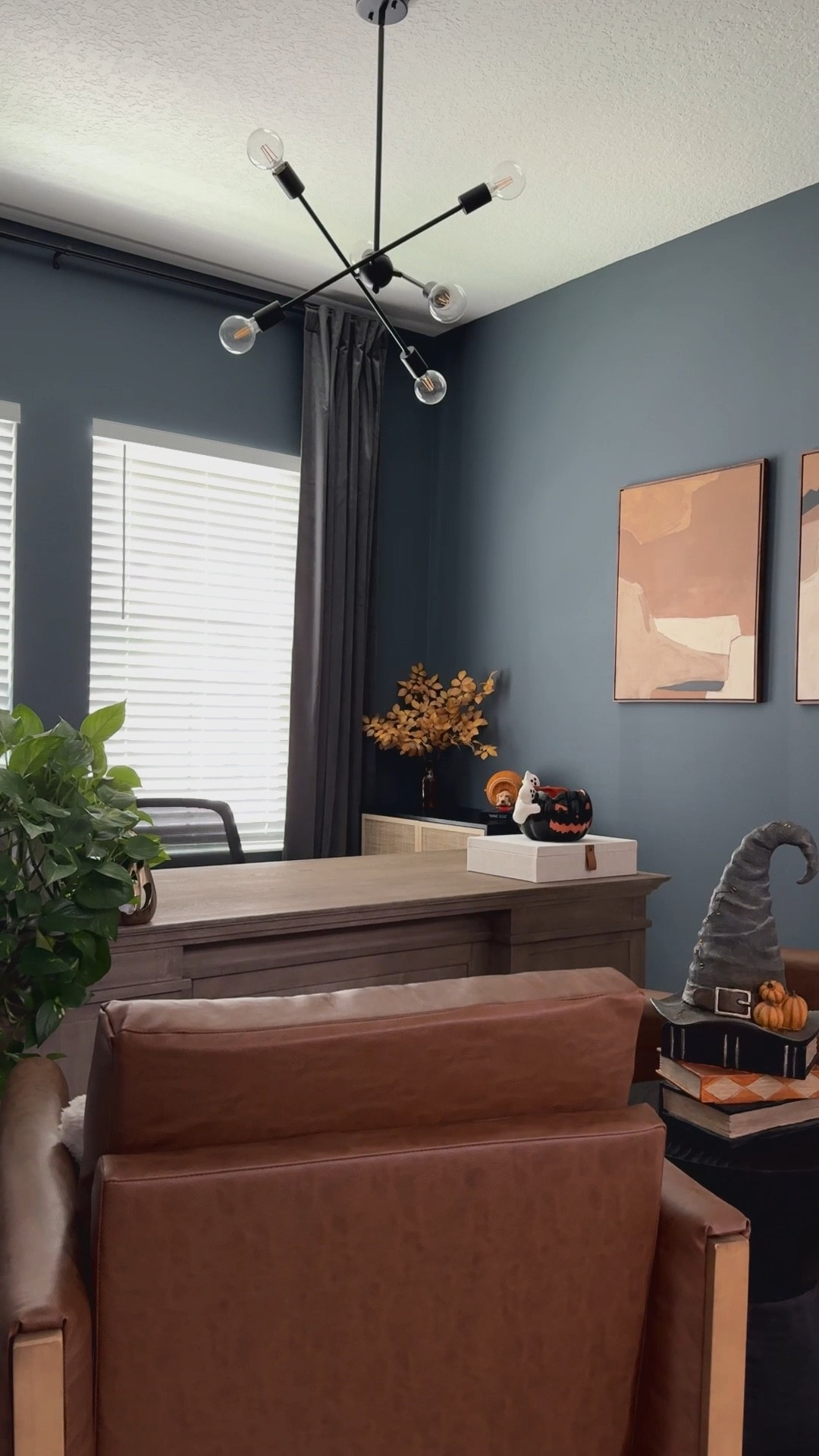From cozy fall vibes to a little Halloween magic 🎃🍂✨ Switching up my home office decor has never been more fun! #HomeOfficeDecor #FallToHalloween #CozySpookyVibes

#LTKHome #LTKHalloween #LTKSeasonal