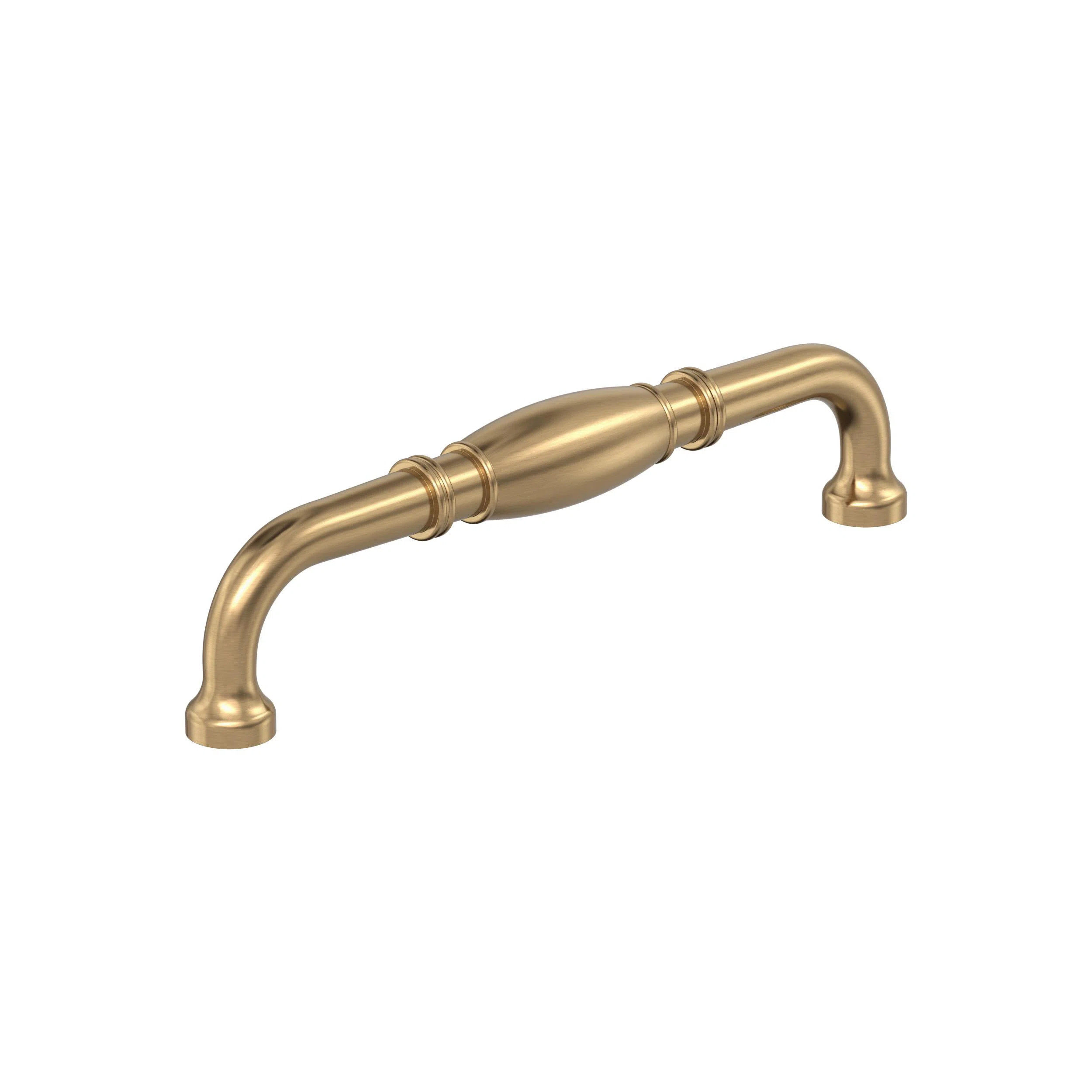Granby 6-5/16 inch (160mm) Centre-to-Centre Champagne Bronze Cabinet Pull - 10 Pack (Set of 10) | Wayfair North America