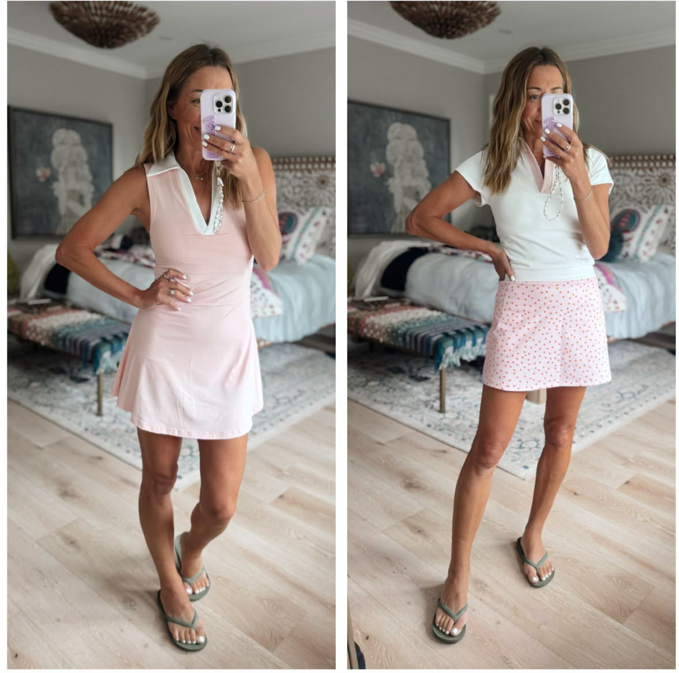 My friend Ashley, AKA Fancy Ashley just launched her own line of golf, pickleball, and tennis attire! The details and fit are top notch!! I'll be back, have to make a tee time!  

 #LTKootd #LTKfitnessgoals #LTKActive