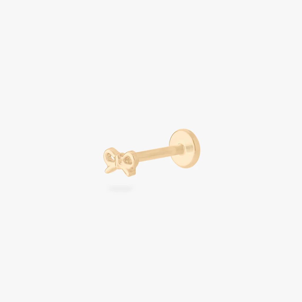 Bow Flatback Stud | Studs