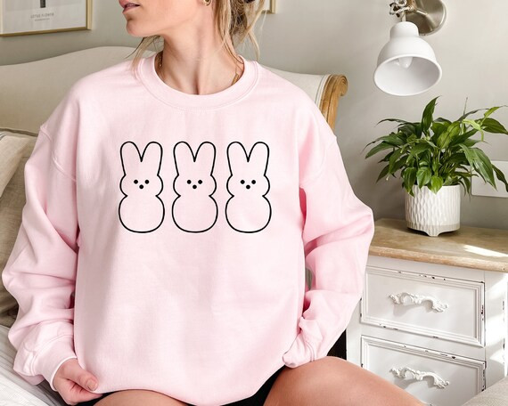 Peeps Sweatshirt Easter Sweatshirt Bunny Sweatshirt Easter | Etsy | Etsy (US)