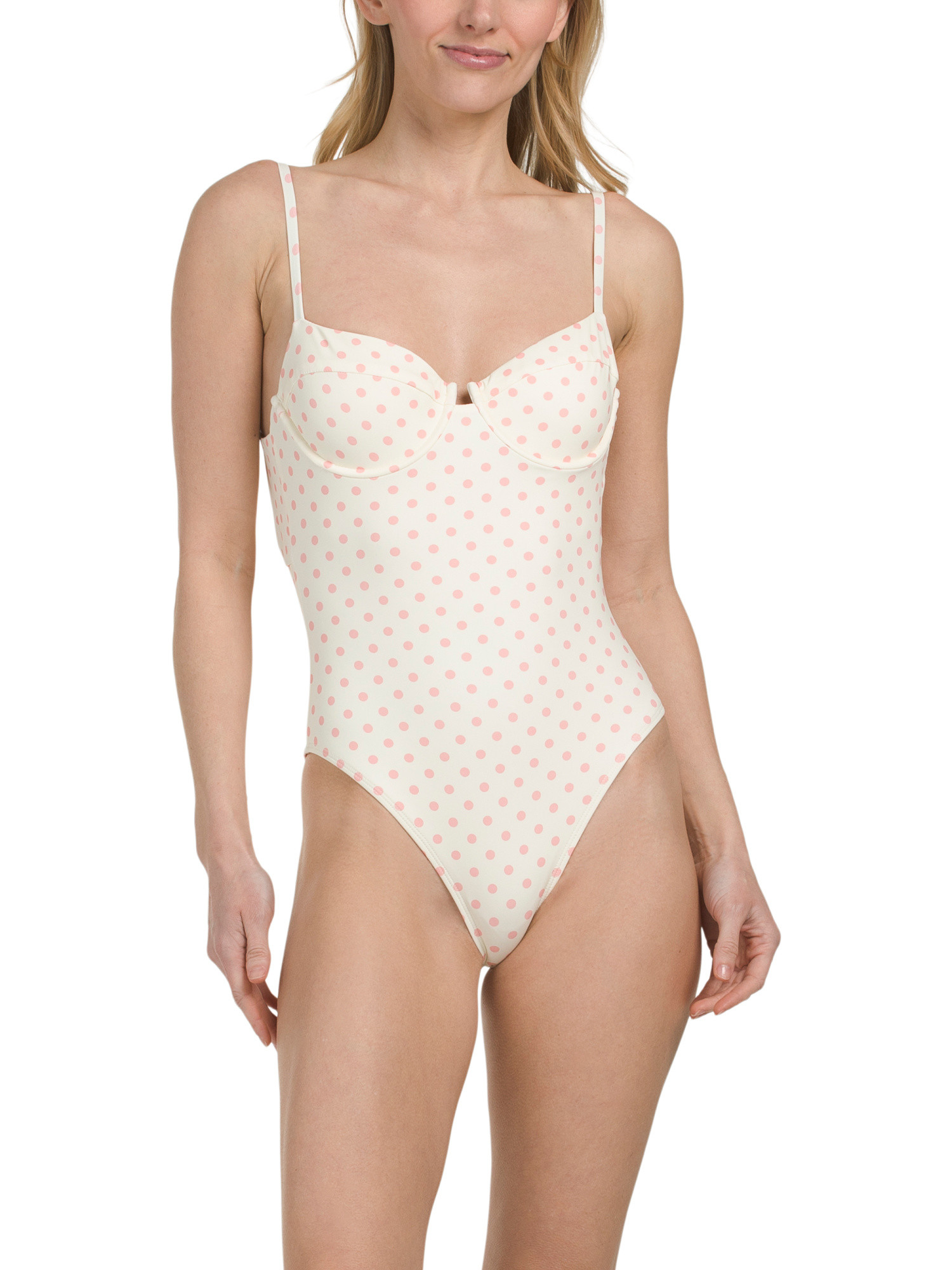 Saltwater Polka Dot One-piece Swimsuit | TJ Maxx