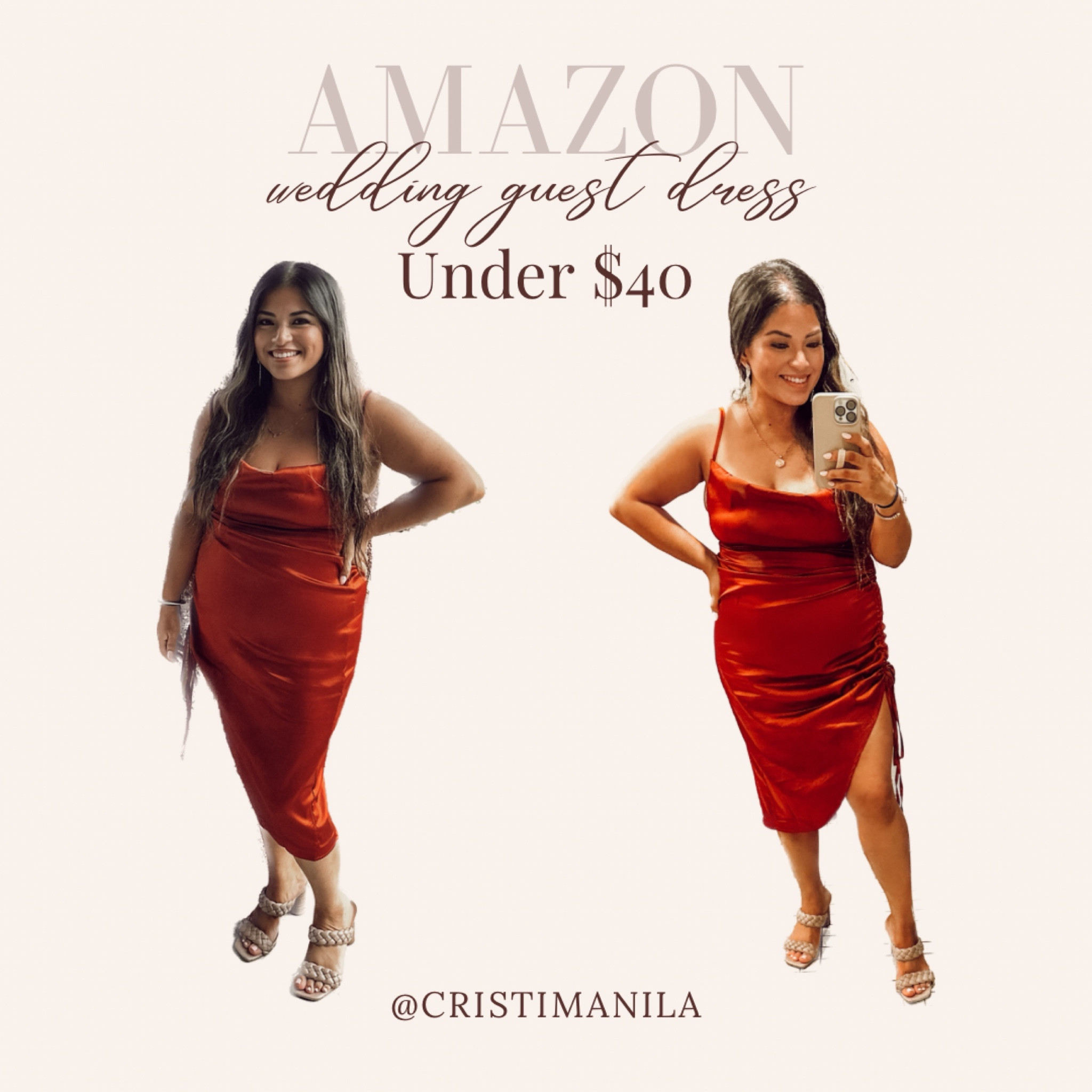 One of my favorite dresses under $40! Comes in so many colors and very flattering on. It would be perfect for a wedding guest dress. It would even be pretty to wear for your Valentine's Day outfit. I'm wearing a medium.

#LTKstyletip #LTKwedding #LTKparties