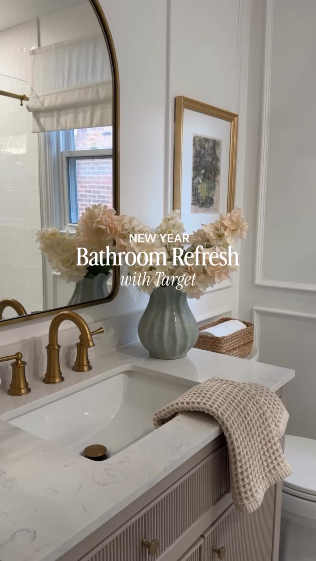 I added a few new spring Target finds and I’m loving how airy, functional, and aesthetic our bathroom feels for the new year ahead . ✨🌿

#targetstyle #springdecor #bathroomdecor #neutralhome #bathroomremodel

#LTKSeasonal #LTKSaleAlert #LTKHome