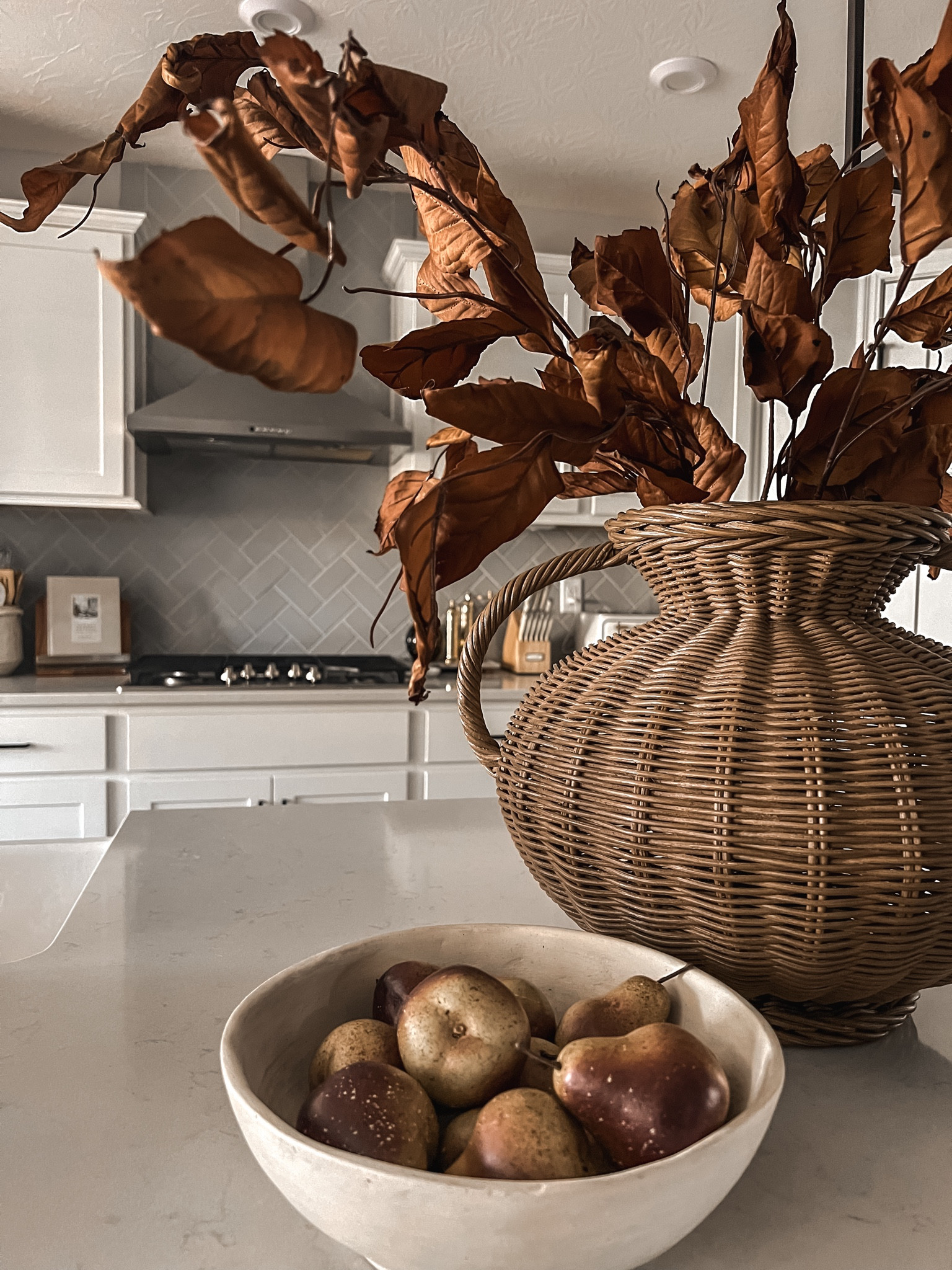 Idk what I love most — the stems, the vase, or the pears!✨But I’m loving the combo!

Fall Decor | Fall Styling | Vase Styling | Fall Stems | Faux Pears | Decorative Bowl | Kitchen Styling | Counter Styling | Table Styling | McGee & Co | Magnolia | Target Finds

#LTKSeasonal #LTKHome #LTKStyleTip