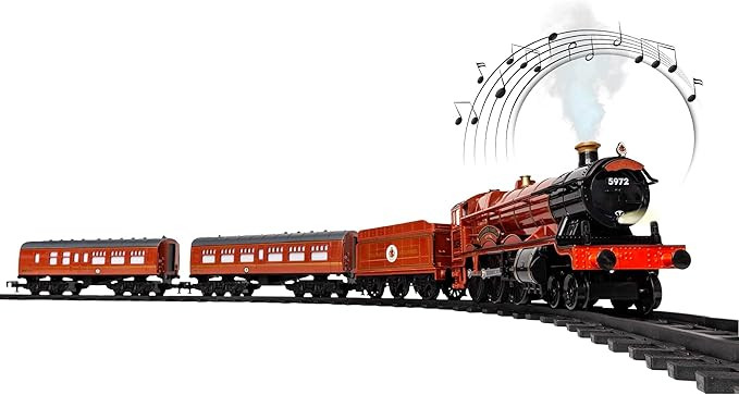 Lionel Battery-Operated Hogwarts Express Toy Train Set with Bluetooth, Locomotive, Train Cars, & ... | Amazon (US)